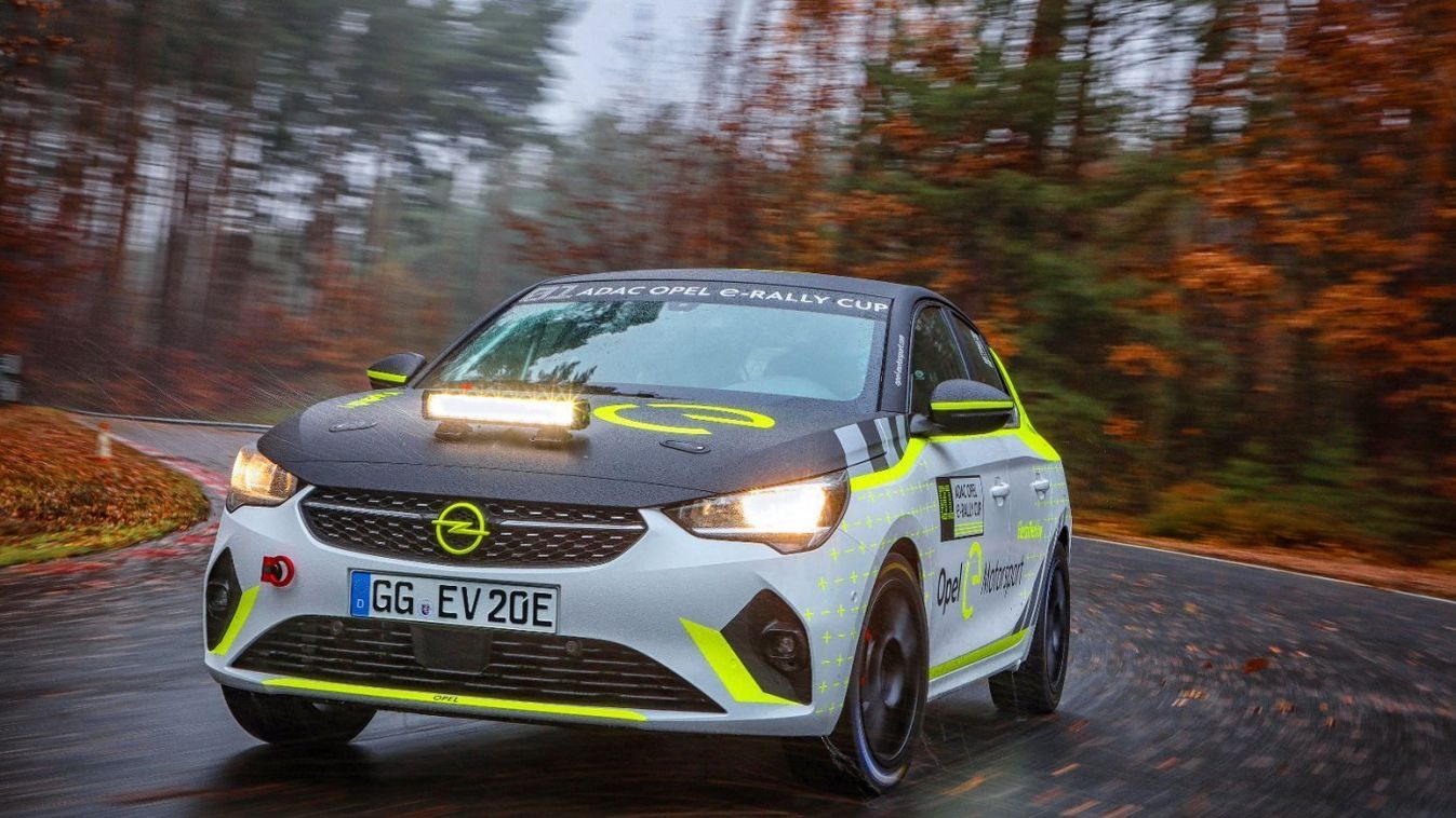 Tesztelik már az Opel elektromos raliautóját