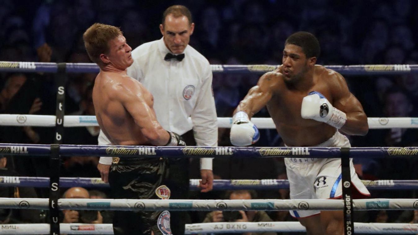 Kiütéssel védte meg világbajnoki öveit Anthony Joshua