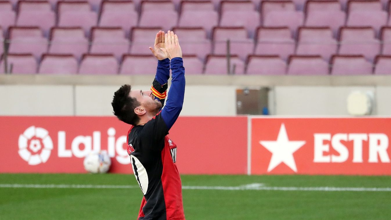 Messi és a Barcelona 780 eurós büntetést fizet a játékos Maradonára emlékezéséért