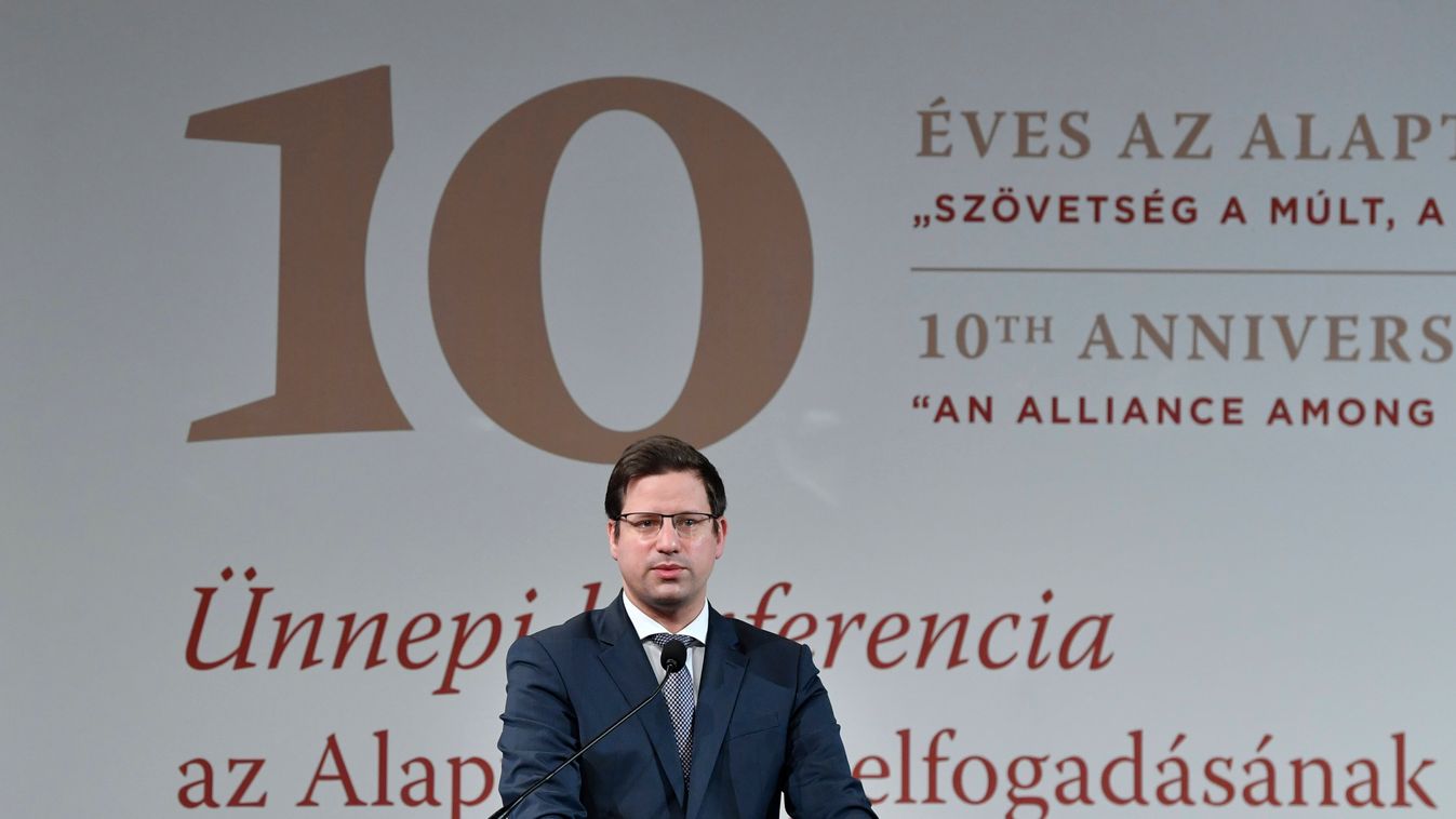 Gulyás Gergely: csak a kormányoldal a szabadság örököse Magyarországon