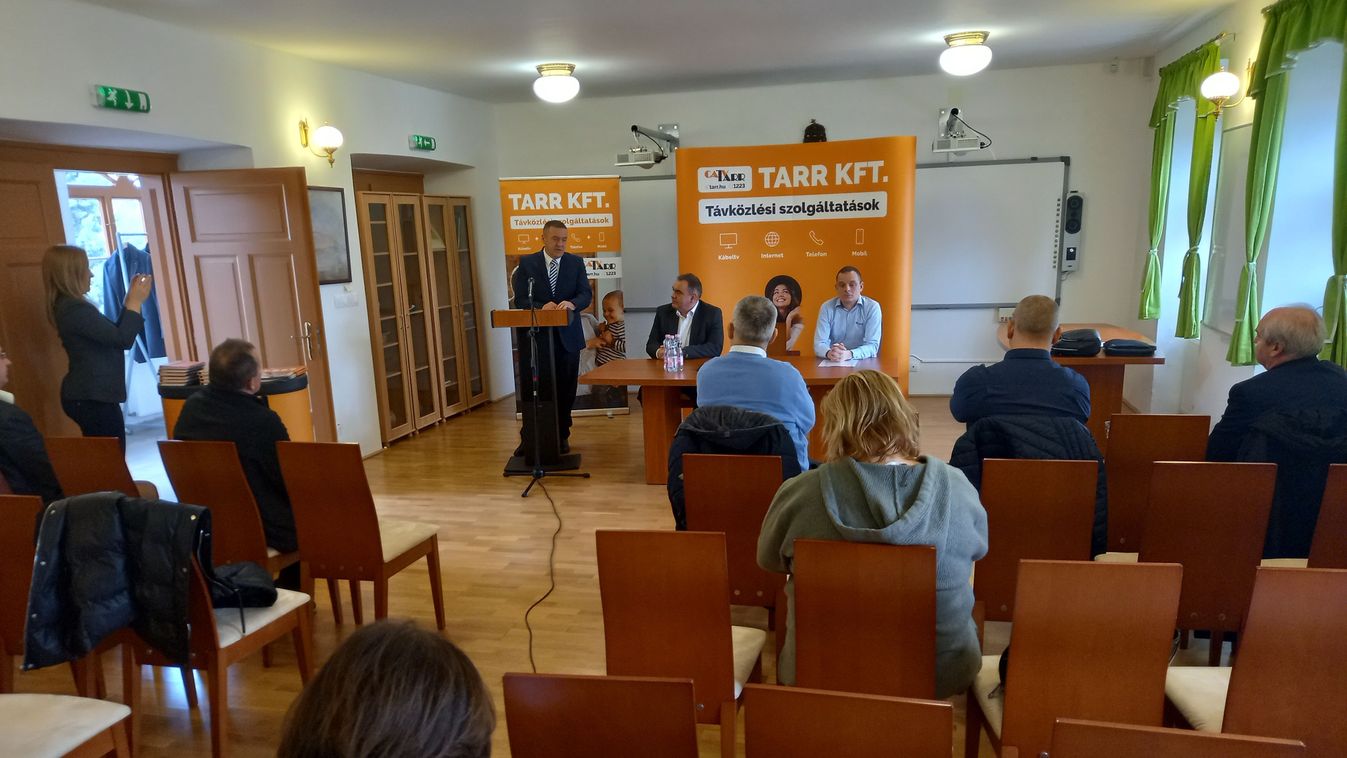 Új optikai hálózatot, gigabites sebességet kap húsz település