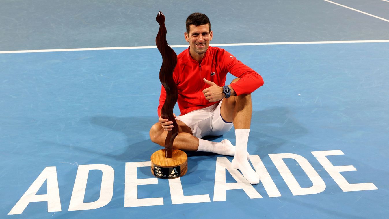 Novak Djokovic és Arina Szabalenka nyerte az Adelaide-i tenisztornát