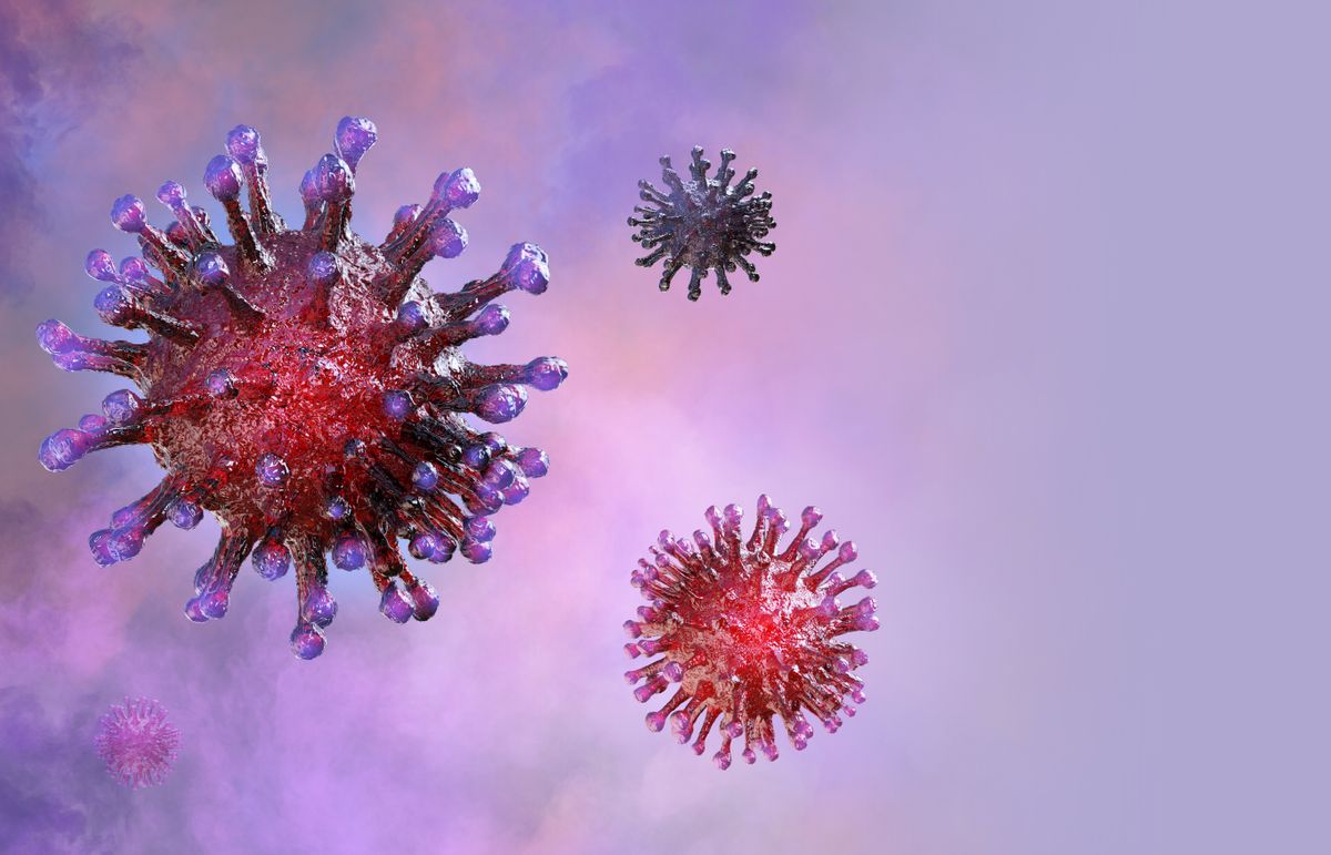 Illness,Respiratory,Coronavirus,2019-ncov,Flu,Outbreak,3d,Medical,Illustration.,Microscopic vírus