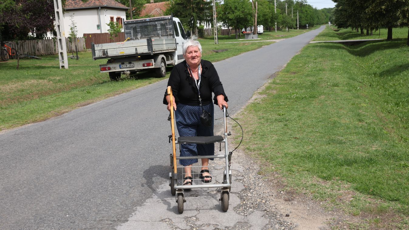 Kerekes járókeret segített voksolni a legkisebb szavazókörben