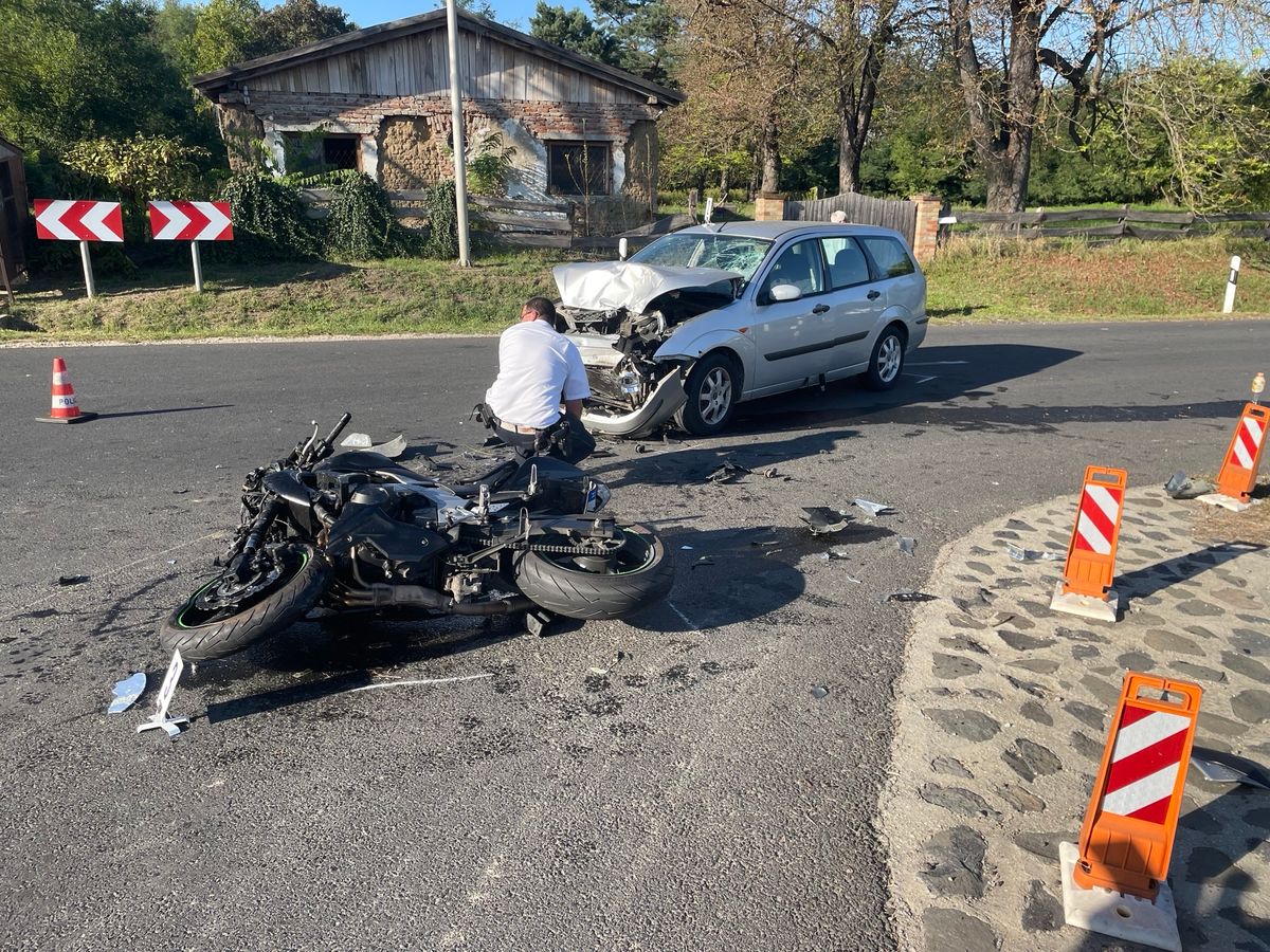 Túlélték a balesetet a motorosok 