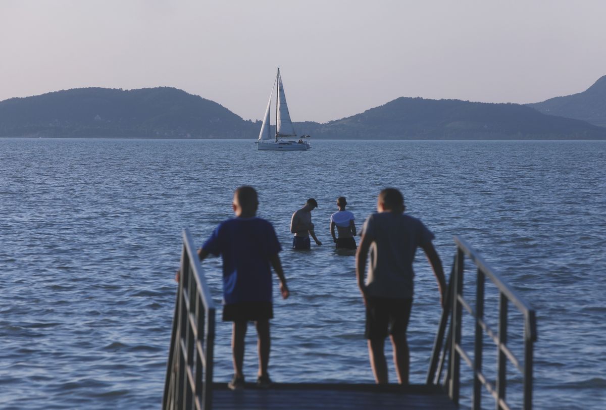 Balaton, strand