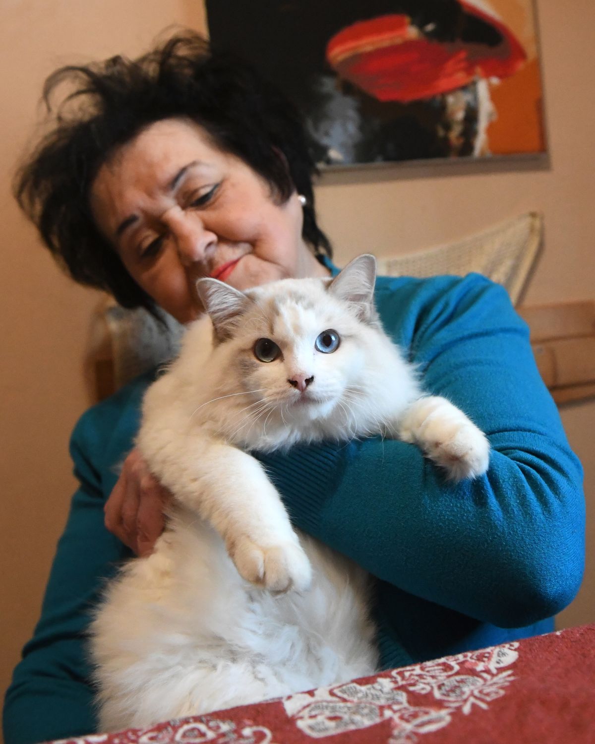 Katona Ferencné, kaposvári jósnő nézett bele a jövőbe.