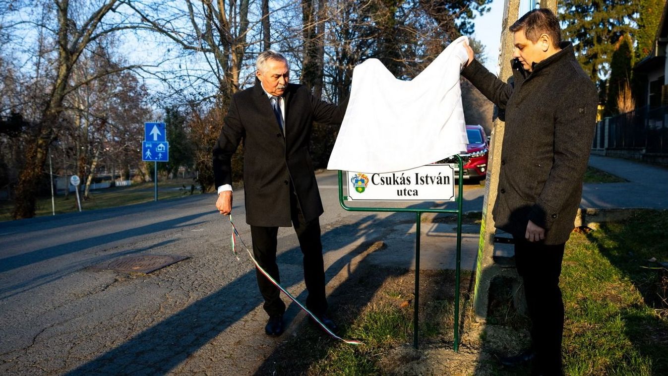 Utcát neveztek el Csukás Istvánról a Balatonon