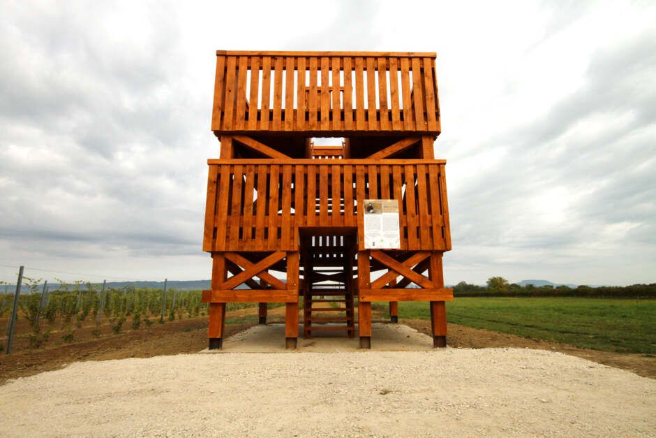 Balatoni kilátók, déli part, Hamvas Béla kilátó, Balatonberény