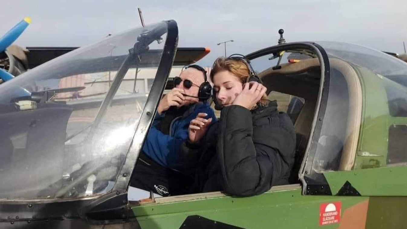 Dóra nem akar a földön járni... – világbajnokságra készül az egyetlen női válogatott műrepülő-pilótánk