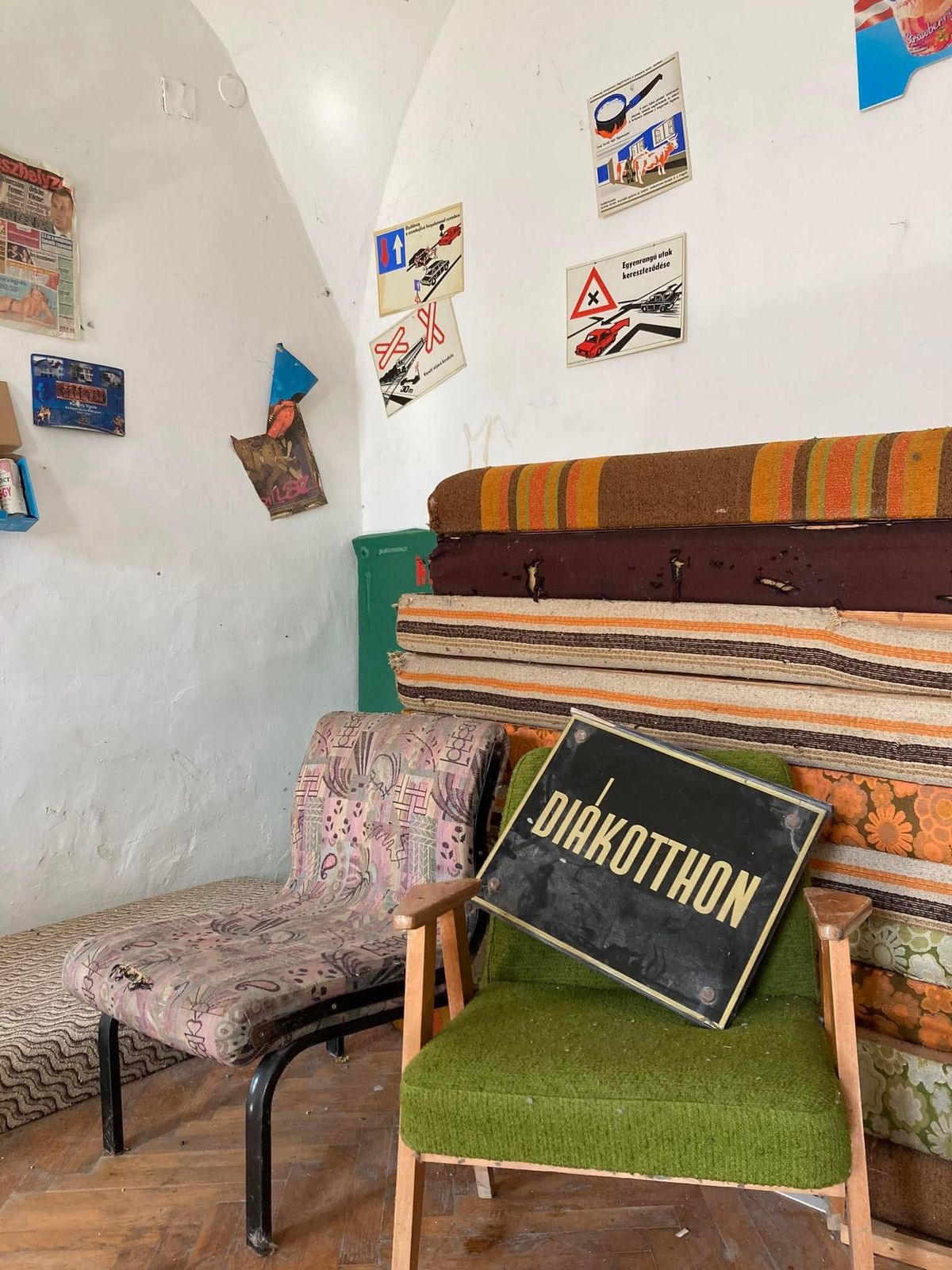 Kastély, egykori diákotthon, Ádánd urbex