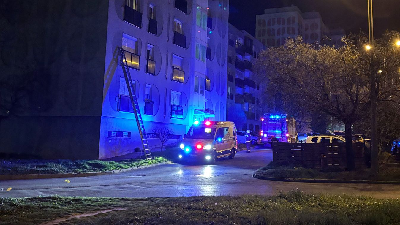 Jelzett az Gondosóra: létrával jutottak be a kaposvári lakásba a tűzoltók