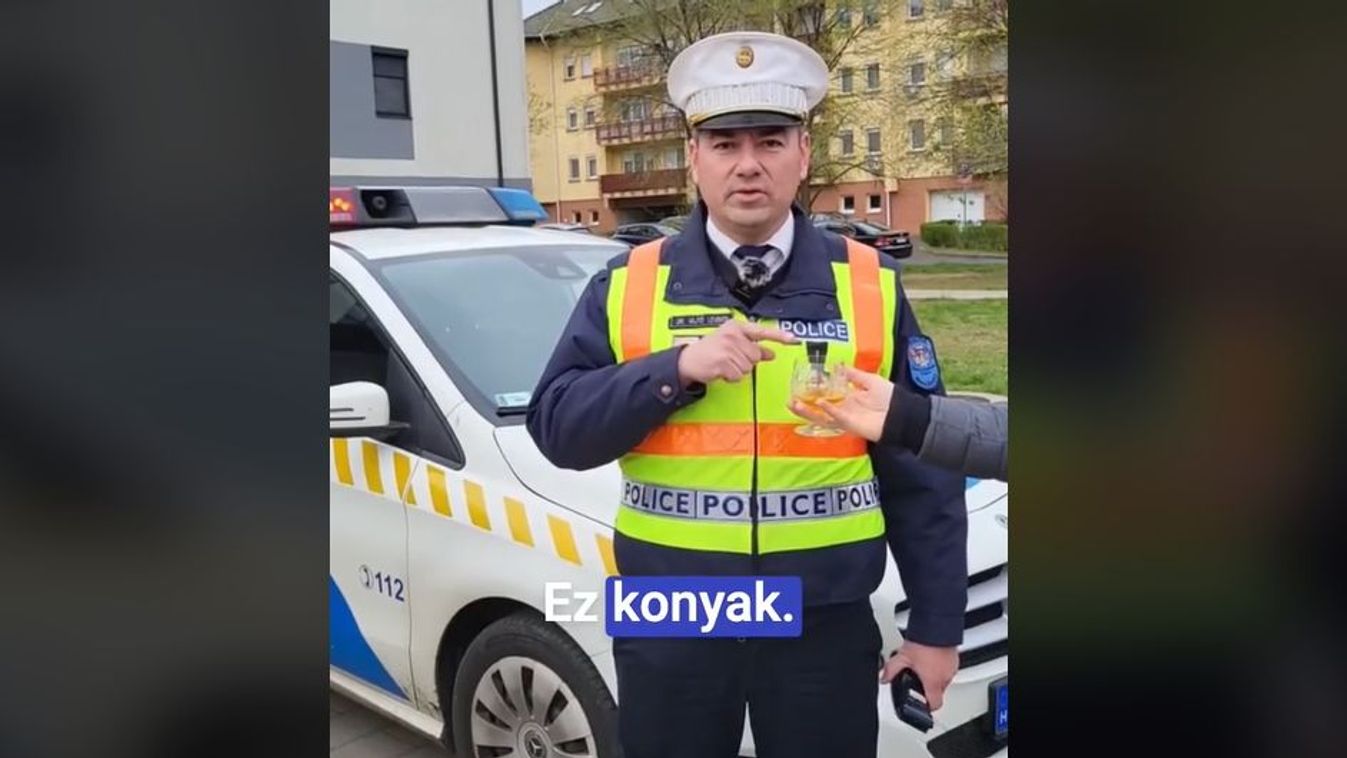 Ez konyak, ez a jogsid, volt... – volt ideje tréfálkozni a rendőröknek