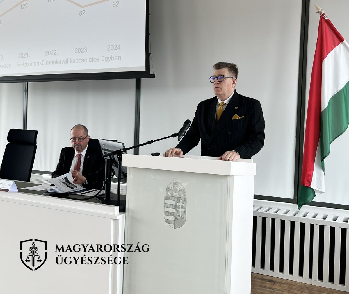 Dr. Ibolya TIbor büntetőjogi legfőbb ügyész helyettes