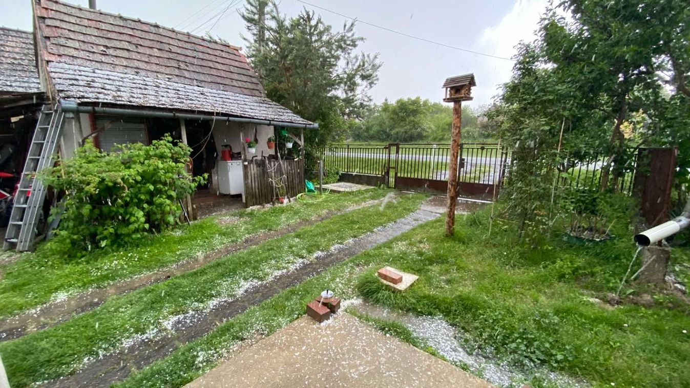Jégeső, felhőszakadás: brutális vihar söpört végig a Balatonnál – fotók