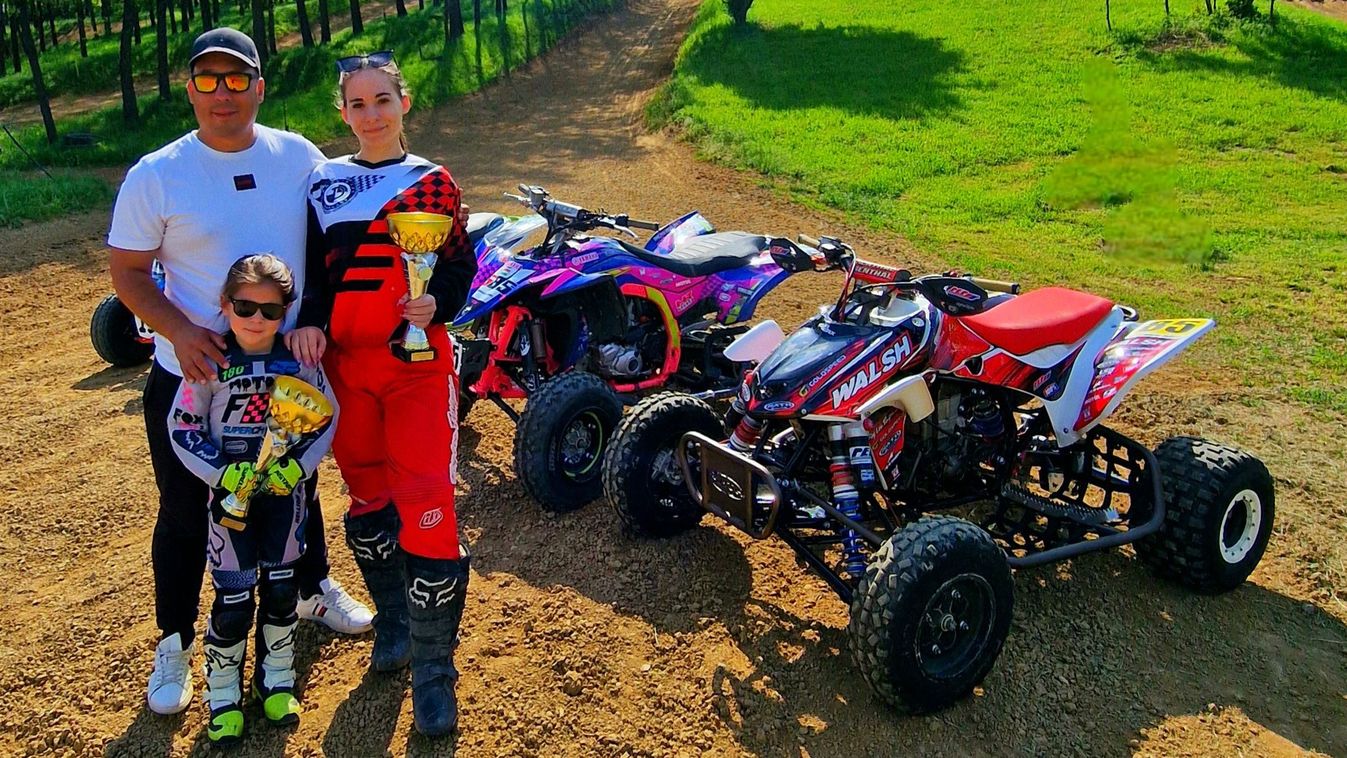Mohácsi Zsófia tarolt az Országos Short-track quad bajnokság második fordulóján is