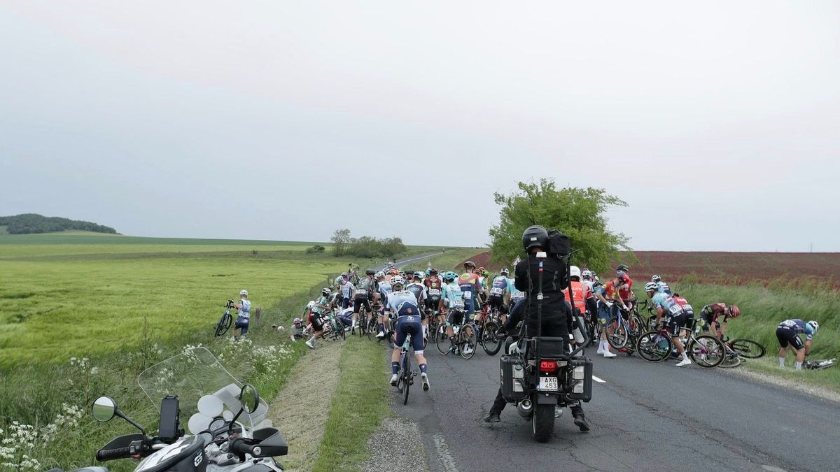 tour de hongrie, bukás