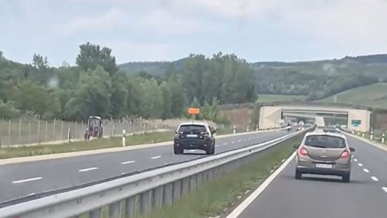 Hajmeresztő: forgalommal szemben hajtott egy autós a 67-esen