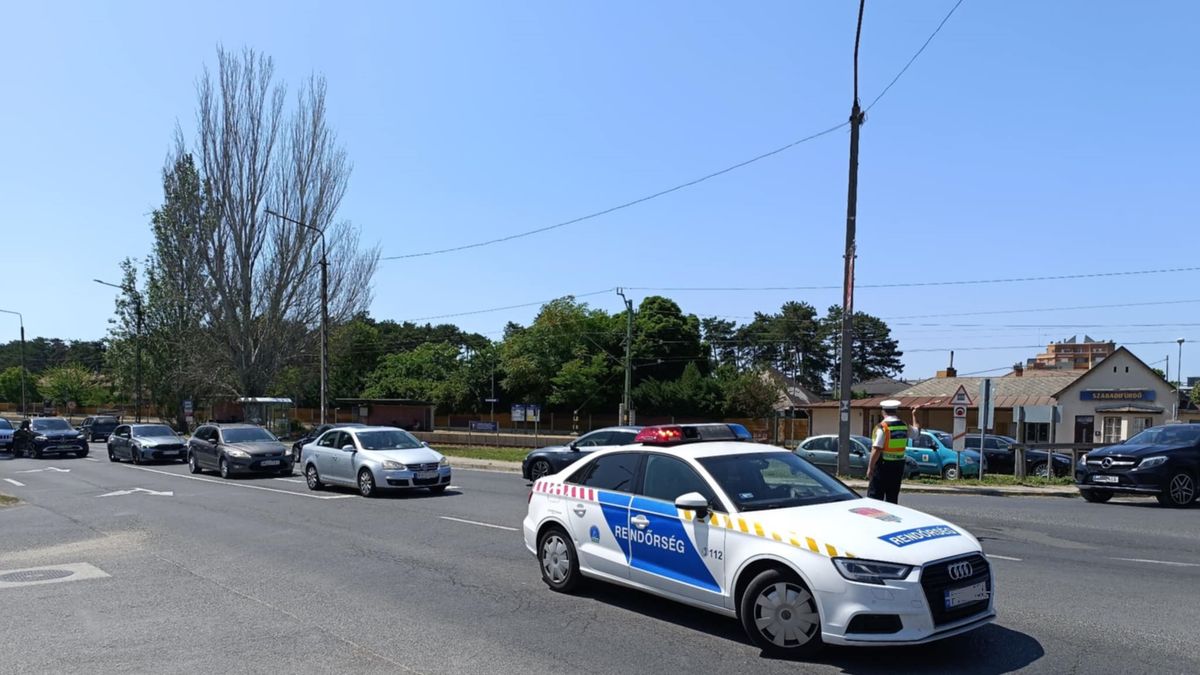 Súlyos baleset Siófokon: motoros gázolt el egy fiatal nőt