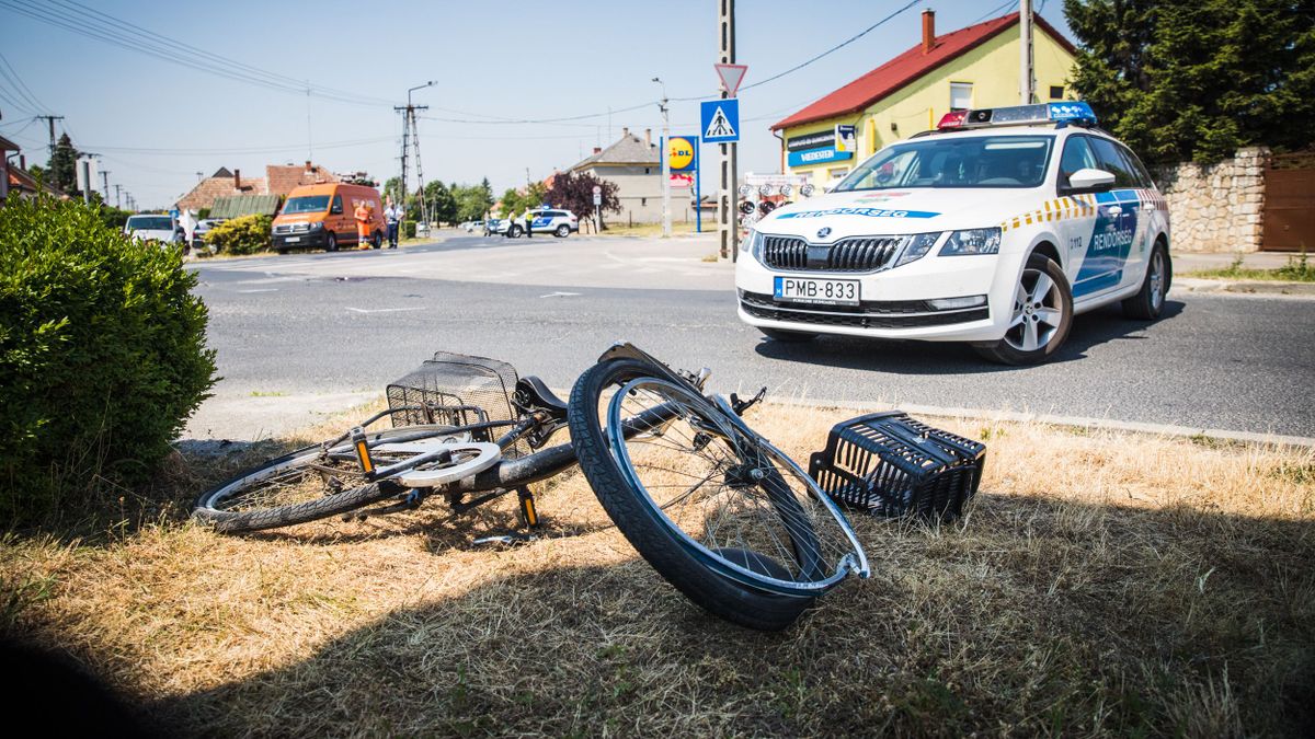 A látrányi árok fogta meg az útjavesztett biciklist