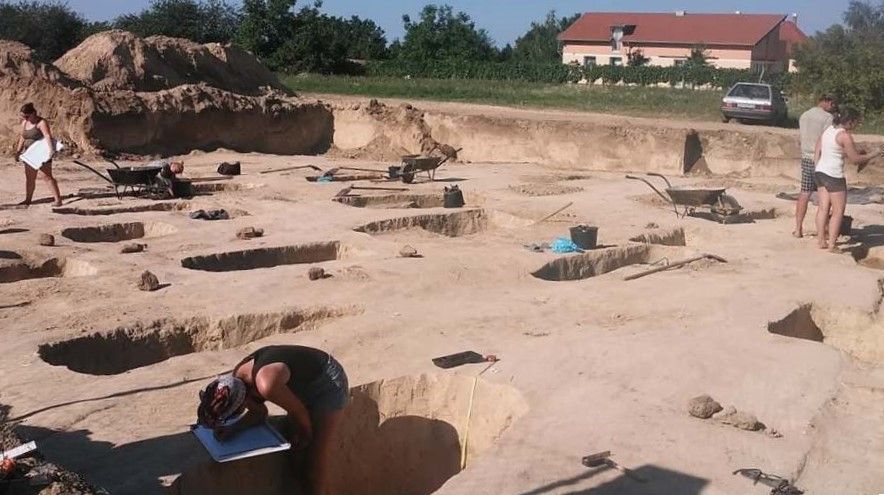 Avar kori ásatás, zamárdi