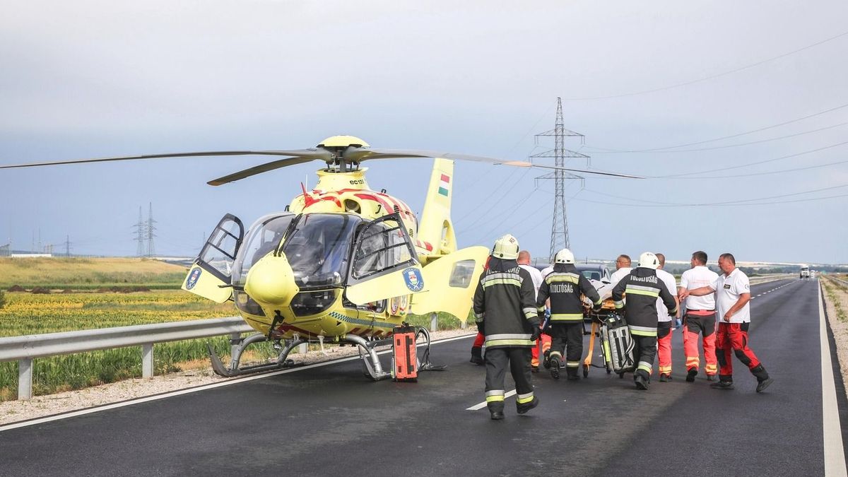 Szörnyű baleset Balatonendrédnél, egy csecsemő is megsérült – mentőhelikoptereket riasztottak
