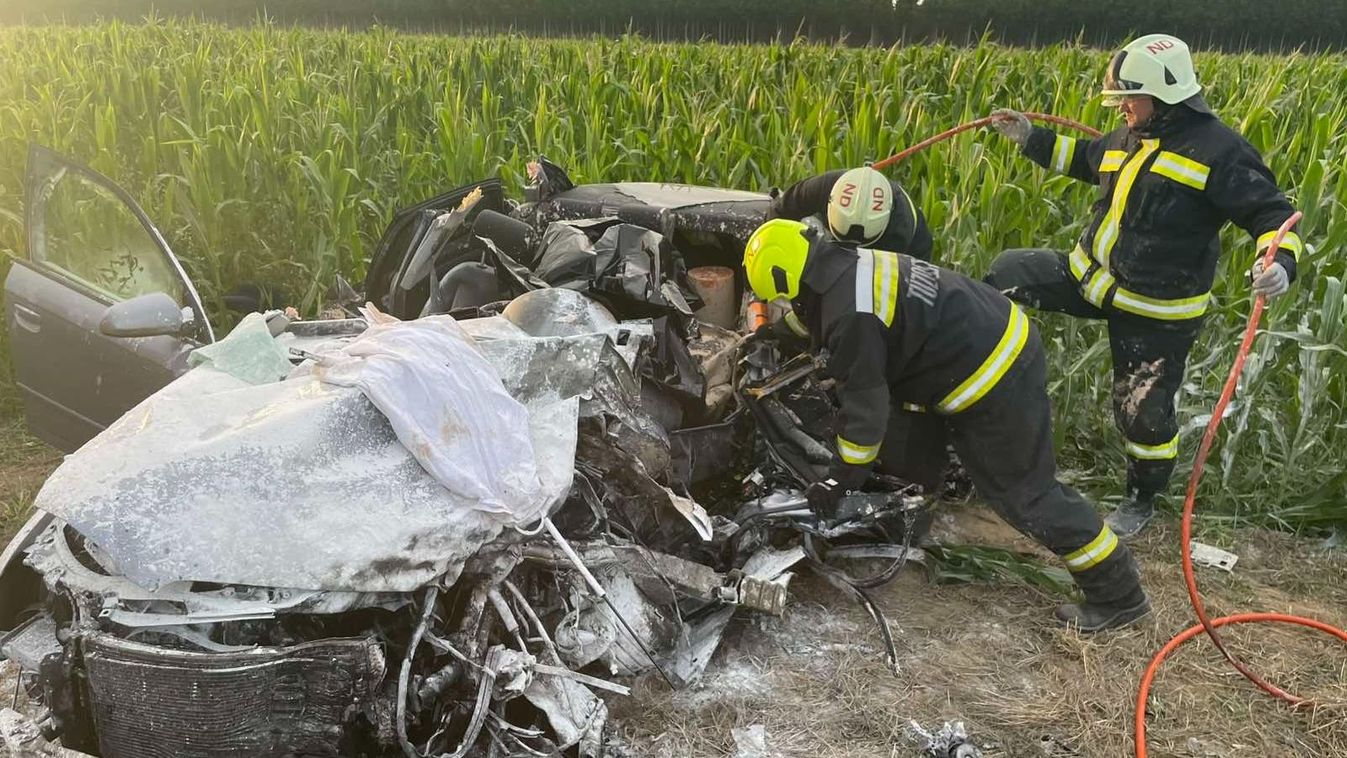 Halálos áldozata is van a Lábod és Nagyatád közötti balesetnek