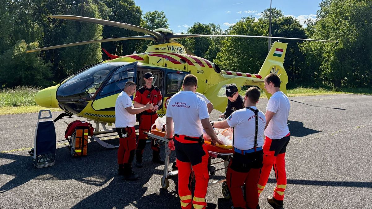 Légimentők, mentés, mentő helikopter