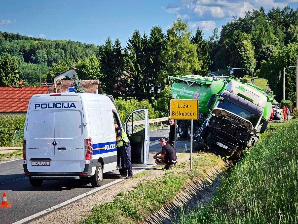 A tragikus balesetről készült fotó.