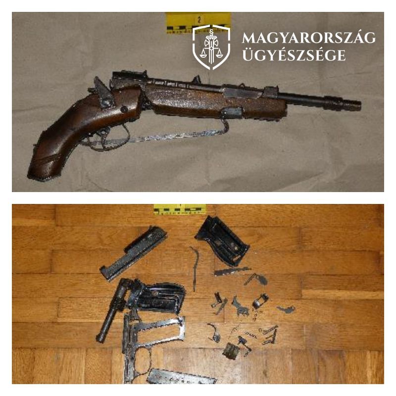 A vadász fegyvergyűjteménye