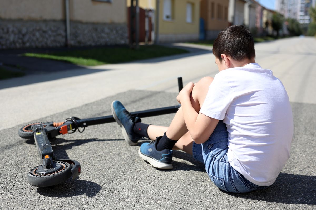 Rollerbaleset történt Kaposváron
