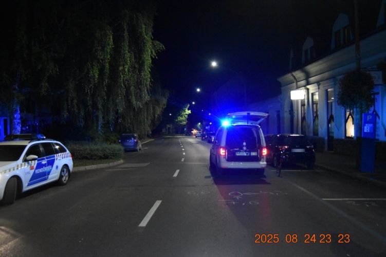 Elektromos rollerek: balesetnél helyszínelnek a rendőrök Kaposváron