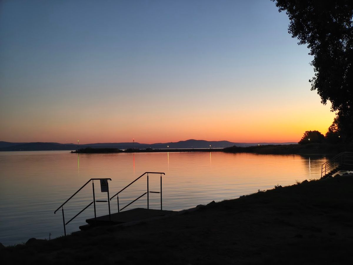időjárás balaton napkelte