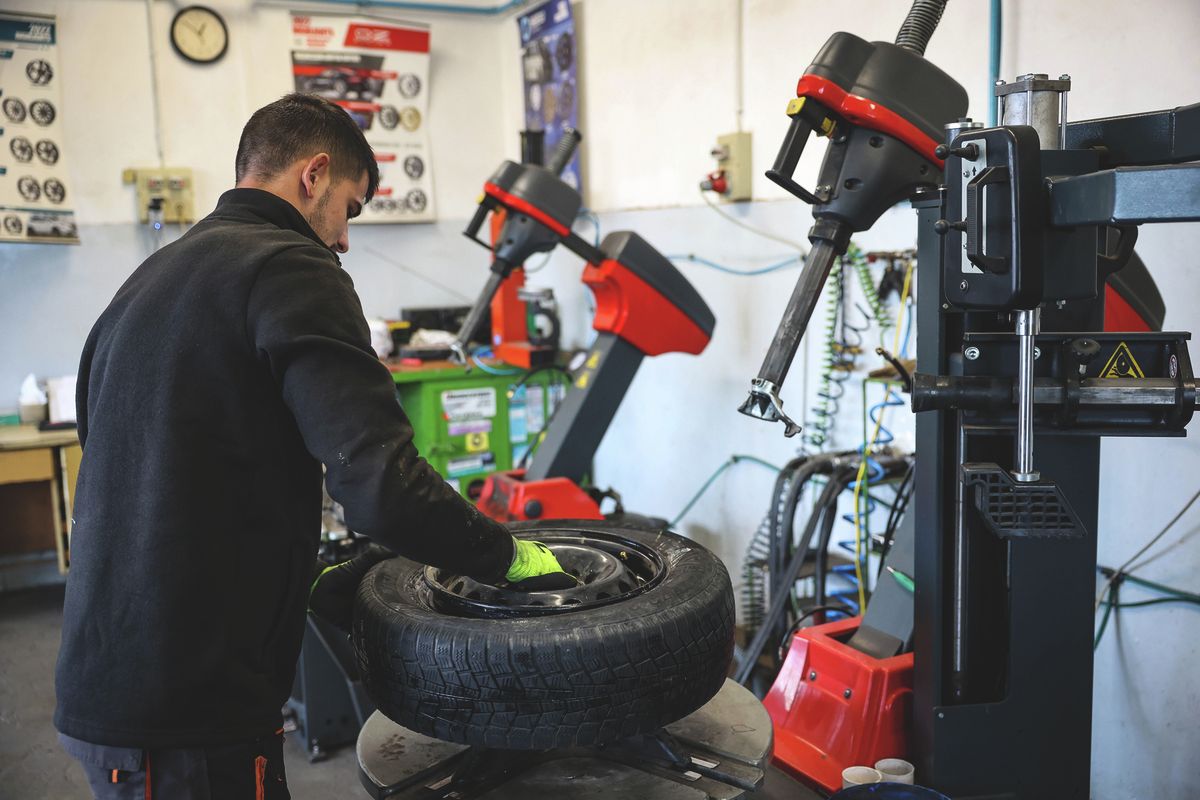 téli gumi szerelése