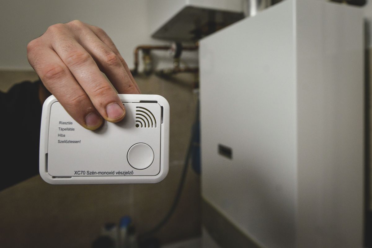 szén-monoxid jelző készülék
