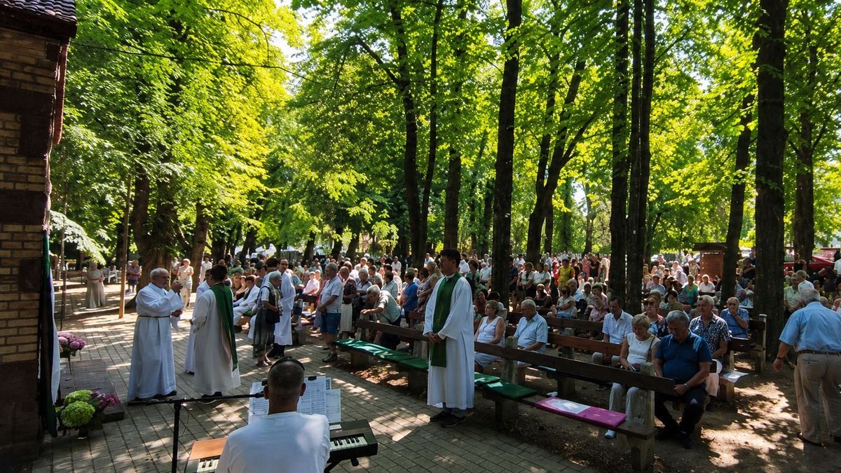 Kivételes örökség a balatonszemesi erdő mélyén – Bíró László püspök a szemesi pálosok nyomában járt