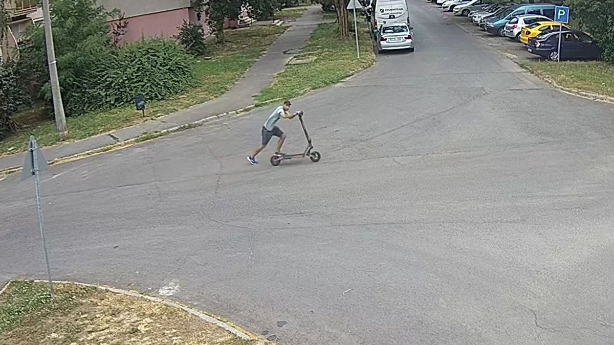 A rollert észrevette a kaposvári tolvaj, de a kamerát már nem