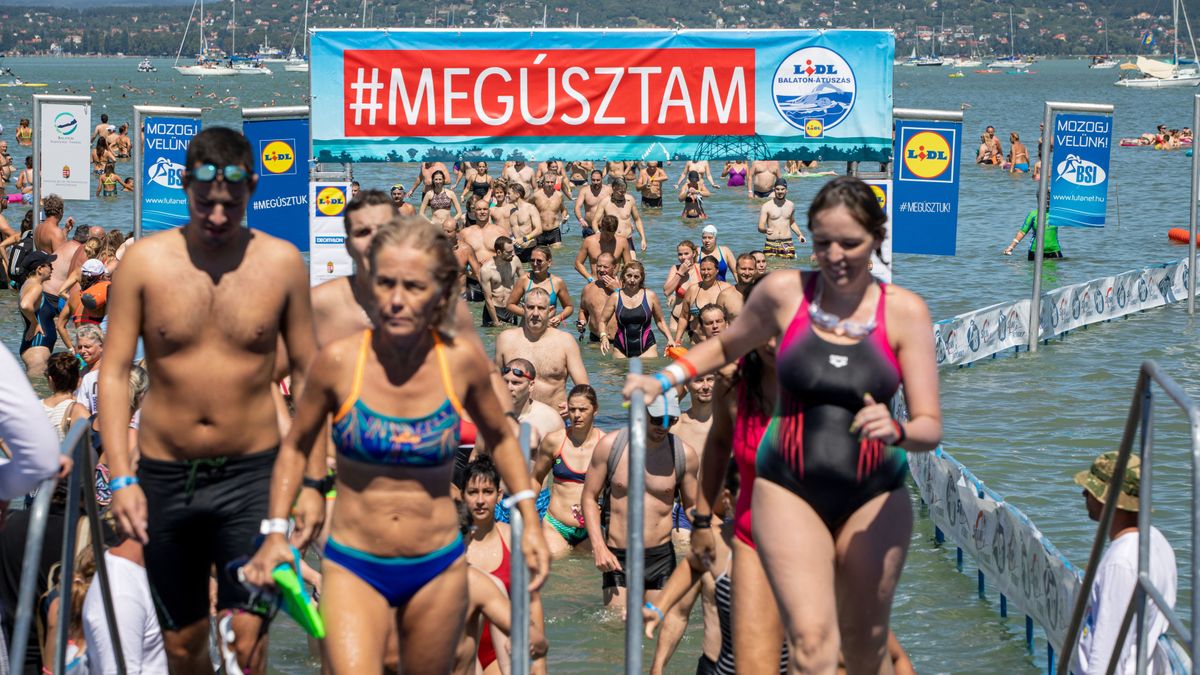 Eldőlt: szombaton végre megrendezik a Balaton-átúszást