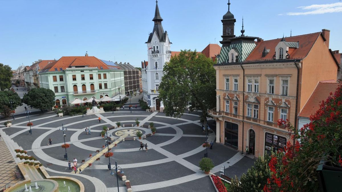 Félmilliárd forintból újítják fel Kaposvár főterét, a beruházást európai uniós forrásból finanszírozzák