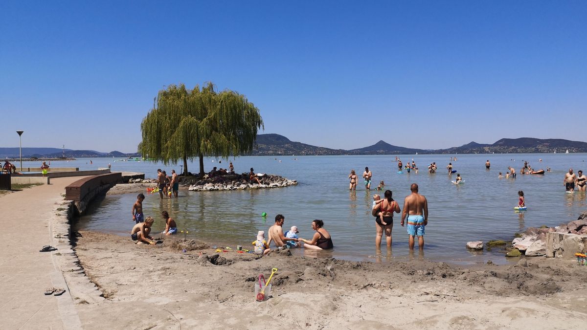 Apad a Balaton: már csak 54 centiméter a magyar tenger...