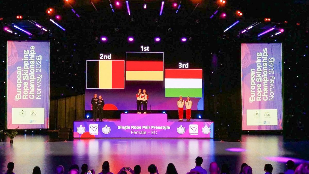 Eb-bronzérmet szereztek a nagyatádi kötélugrók Norvégiában