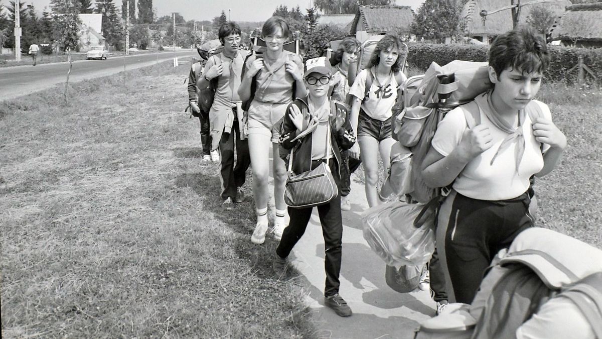 Hőség, hátizsák és 70 kilométer: ilyen volt a somogyi vándortábor 1986-ban