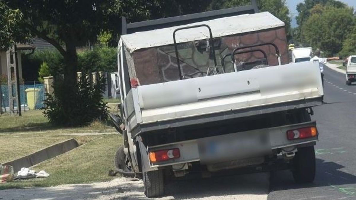 Elaludt a sofőr, súlyos balesetet okozott Szőlősgyörökön