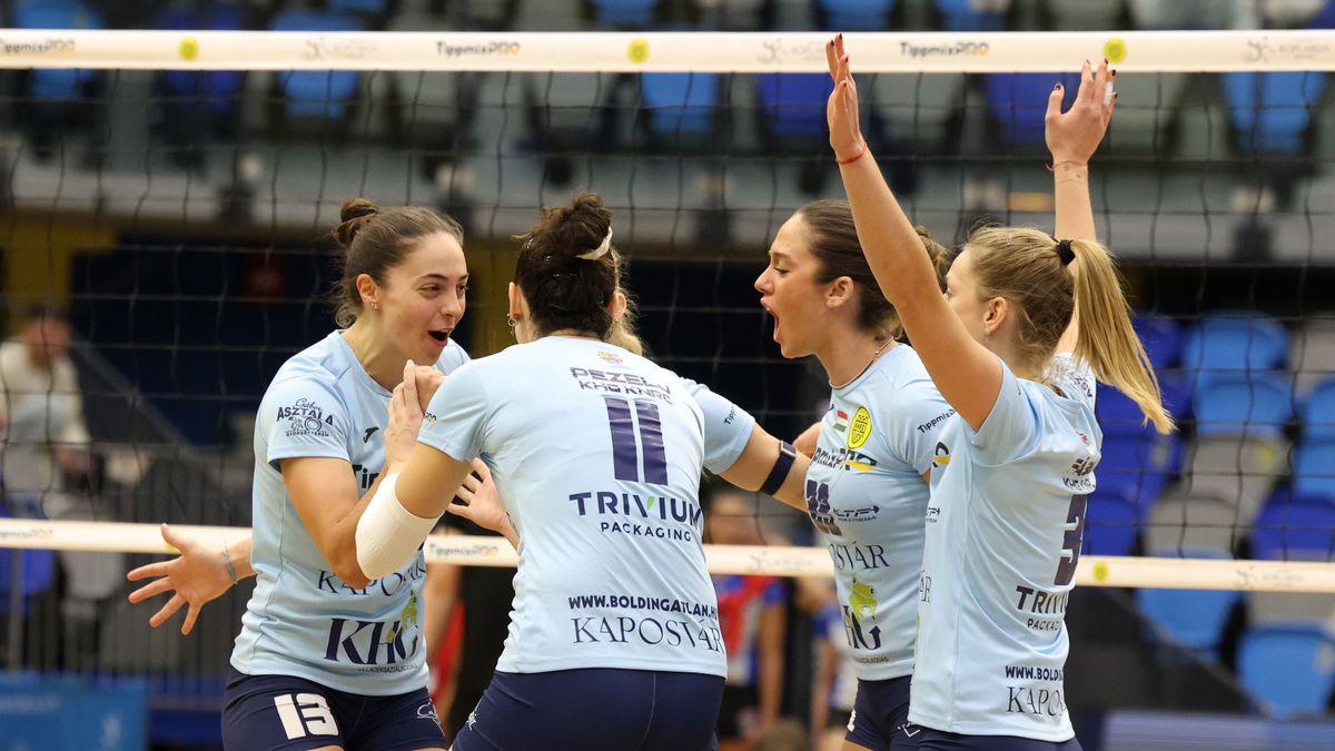 Női röplabda Extraliga: a második szettben kicsit megakadt, de végül magabiztosan nyert a KNRC a Nyíregyháza ellen