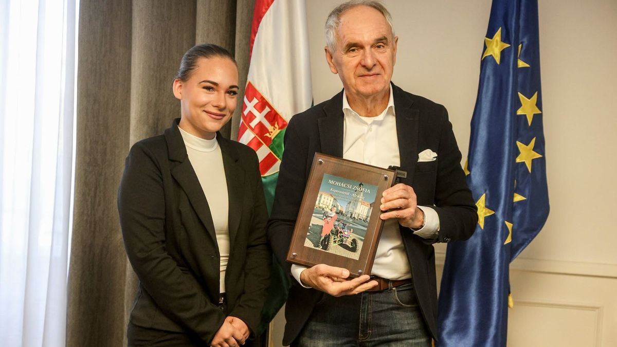 Szita Károly személyesen fogadta a világbajnoki dobogós kaposvári versenyzőt
