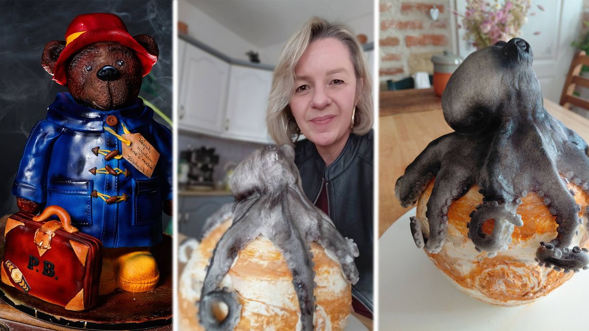A poliptortától a Paddington mackóig: különleges tortákban éli ki kreativitását a balatonboglári lelkész